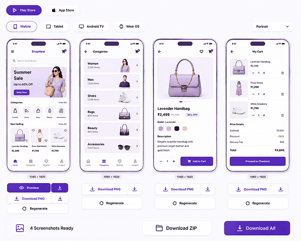 Basic Screenshot Builder